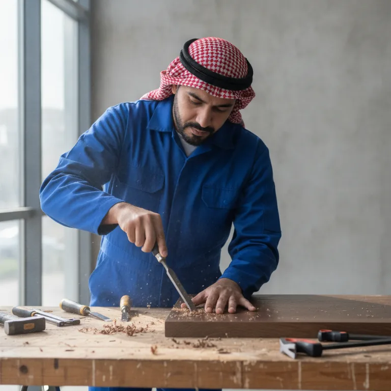نجار خدمة في الصجعة